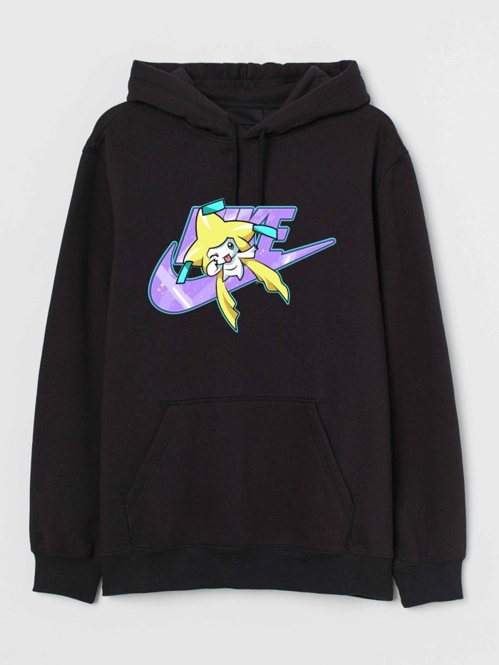 Jirachi anime hoodie black