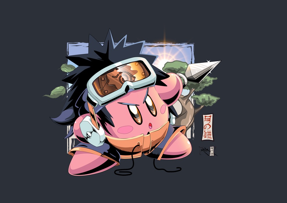 Kirby Obito Uchiha from Naruto series