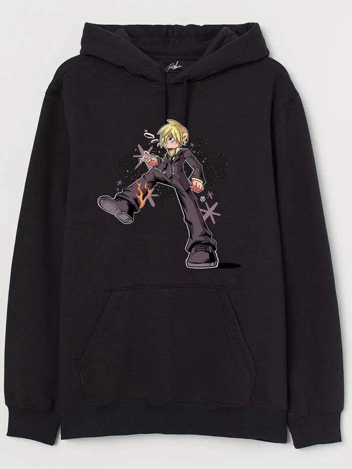 sanji hoodie sweater one piece anime manga luffy zoro ace custom clothing tee