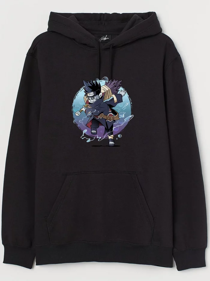 Kisame anime hoodie black
